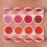 8 Colors Custom Logo Private Label Cheek Single Cute Vegan Cruelty Free Long Lasting High Pigment Pressed Powder Blush Palette