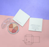 Custom logo 5 Colors Highlighter Powder Full Coverage Face Makeup