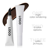 High Quality Wholesale Makeup Organic Vegan Eyebrow Dye with Brush Long-lasting Waterproof High Color Rendering Eyebrow Dye