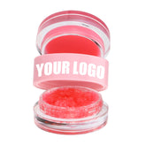 Vegan Free Lip Scrub Strawberry Flavor Lip Makeup Custom Your Own Brand