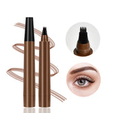 Private Label Brow Liner Natural Eyebrow Pencil Pen Eye Brow Liner Pen 3d Long Lasting Waterproof Liquid Eyebrow Pen