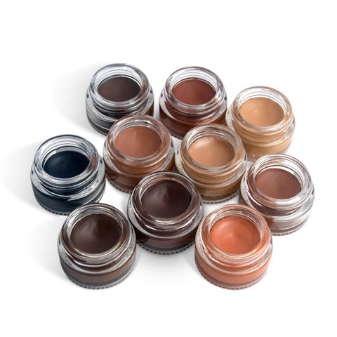 10 Colors Private Label Makeup Eyebrow Waterproof Black Tint Eyebrow Gel Brow Pomade Long Lasting Eyebrows Pomade