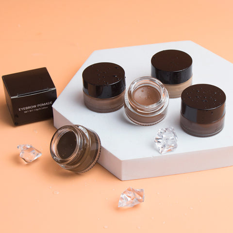 10 Colors Private Label Makeup Eyebrow Waterproof Black Tint Eyebrow Gel Brow Pomade Long Lasting Eyebrows Pomade