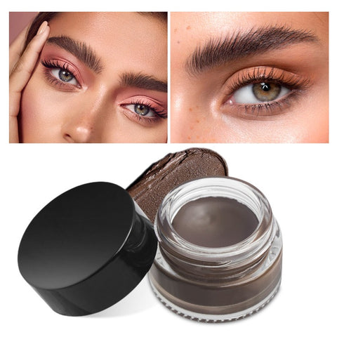 10 Colors Private Label Makeup Eyebrow Waterproof Black Tint Eyebrow Gel Brow Pomade Long Lasting Eyebrows Pomade
