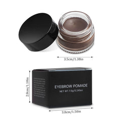 10 Colors Private Label Makeup Eyebrow Waterproof Black Tint Eyebrow Gel Brow Pomade Long Lasting Eyebrows Pomade