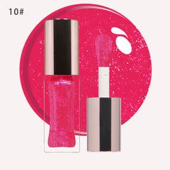 11 Colors Custom logo Plump Your Lip Makeup 0.8% Spicy Lip Plumper Gloss Tinted Enhancer Plumping Lip Gloss Oil Private Label