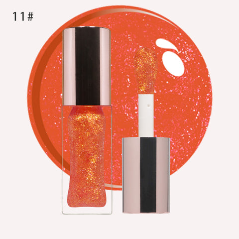 11 Colors Custom logo Plump Your Lip Makeup 0.8% Spicy Lip Plumper Gloss Tinted Enhancer Plumping Lip Gloss Oil Private Label