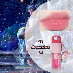 12 Colors Wholesale Vegan Cosmetics pink clear Nude Lipgloss Pink Vegan Moisturizing Waterproof Nude Lip Gloss Lip Oil