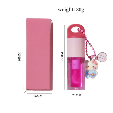 12 Colors Wholesale Vegan Cosmetics pink clear Nude Lipgloss Pink Vegan Moisturizing Waterproof Nude Lip Gloss Lip Oil