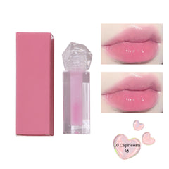 12 Colors Wholesale Vegan Cosmetics pink clear Nude Lipgloss Pink Vegan Moisturizing Waterproof Nude Lip Oil Lip Gloss