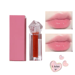 12 Colors Wholesale Vegan Cosmetics pink clear Nude Lipgloss Pink Vegan Moisturizing Waterproof Nude Lip Oil Lip Gloss
