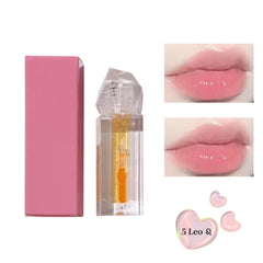 12 Colors Wholesale Vegan Cosmetics pink clear Nude Lipgloss Pink Vegan Moisturizing Waterproof Nude Lip Oil Lip Gloss