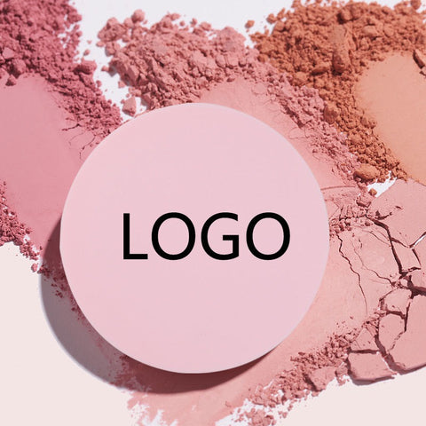 12 Custom Logo Private Label Cheek Single Cute Vegan Cruelty Free Long Lasting High Pigment Pressed Powder Blush Palette