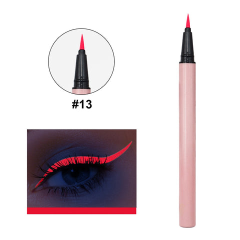 24 colors Long Lasting Cruelty Free Moisturizing Waterproof Matte Vegan Makeup Sparkling Fine Liquid Eyeliner