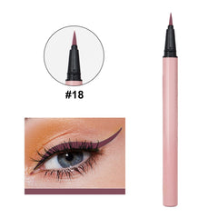 24 colors Long Lasting Cruelty Free Moisturizing Waterproof Matte Vegan Makeup Sparkling Fine Liquid Eyeliner
