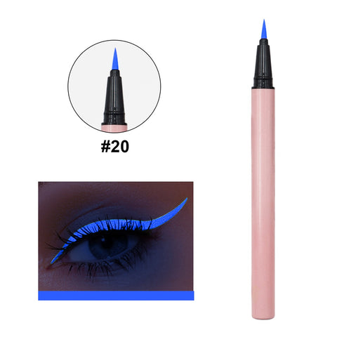 24 colors Long Lasting Cruelty Free Moisturizing Waterproof Matte Vegan Makeup Sparkling Fine Liquid Eyeliner