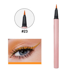 24 colors Long Lasting Cruelty Free Moisturizing Waterproof Matte Vegan Makeup Sparkling Fine Liquid Eyeliner