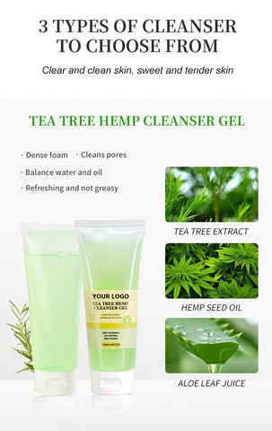 Face Cleanser Gentle Skin Care Cleanser Cucumber Vera Face Clean Makeup