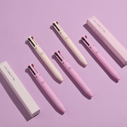 Hot Sale Professional Private Label Eye Highlighter Skin-friendly Make up Pencil All in One Touch up 4 in 1 Makeup Pen