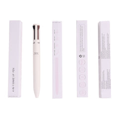 4-in-1 Makeup Multicolor Eyebrow Pencil Eyeliner Highlight Lip Liner 4 in One Pink Pen
