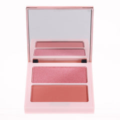 4 Colors Custom Logo Private Label Cute Vegan Cruelty Free Long Lasting High Pigment Light Pressed Powder Blush Contour