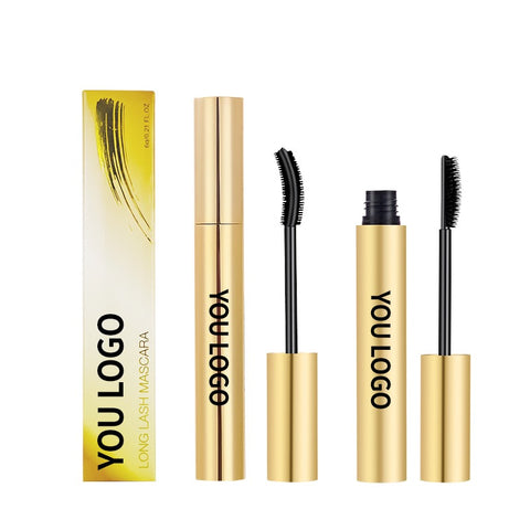 4D Volume Eyelashes Oil Free Cruelty Free Mascara Long Lasting Vegan Waterproof Long-wearing Black Mascara