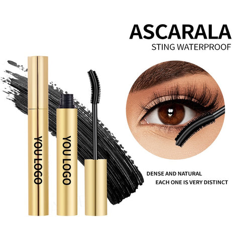 4D Volume Eyelashes Oil Free Cruelty Free Mascara Long Lasting Vegan Waterproof Long-wearing Black Mascara