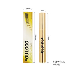 4D Volume Eyelashes Oil Free Cruelty Free Mascara Long Lasting Vegan Waterproof Long-wearing Black Mascara
