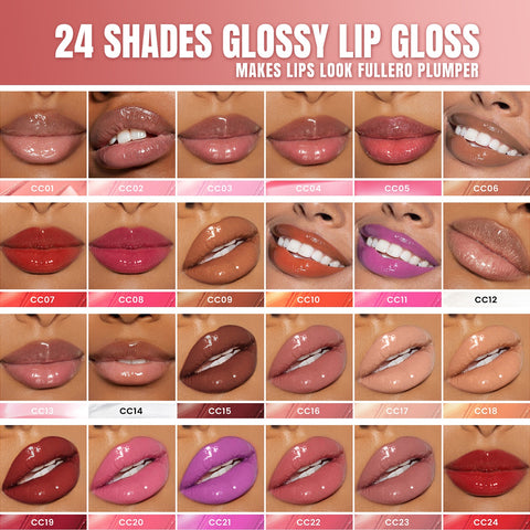 58 Colors Private Label Custom Waterproof Vegan Matte Lipgloss Long-lasting Cruelty-Free Nude Lip Liner Lipstick Lip Gloss Set