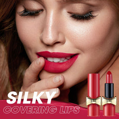 6-color Waterproof Black Gold Tube Matte Lipstick OEM ODM Vegan Makeup Cream Lip Stick No Brand Waterproof