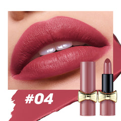 6-color Waterproof Black Gold Tube Matte Lipstick OEM ODM Vegan Makeup Cream Lip Stick No Brand Waterproof