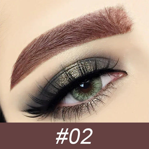 6 Color Vegan Cruelty Free Liquid Eyebrow Pencil Waterproof Long Lasting Eyebrow Quickly Drying Black Liquid Makeup Eyebrow Pen