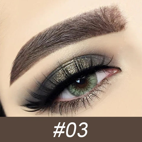 6 Color Vegan Cruelty Free Liquid Eyebrow Pencil Waterproof Long Lasting Eyebrow Quickly Drying Black Liquid Makeup Eyebrow Pen