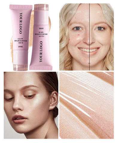 6 Colors Liquid Highlighter Makeup Highlighter Face Makeup