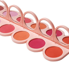8 Colors Custom Logo Private Label Cheek Single Cute Vegan Cruelty Free Long Lasting High Pigment Pressed Powder Blush Palette