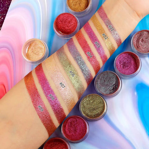 9 Colors Chameleon Eyeshadow Highlight Powder
