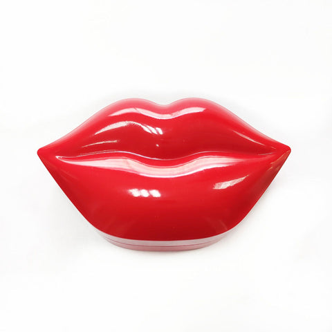 Wholesale Natural Crystal Hydrating Pink Lips Masks Private Label Collagen Gel Sleeping Hydrogel Collagen Lip Mask