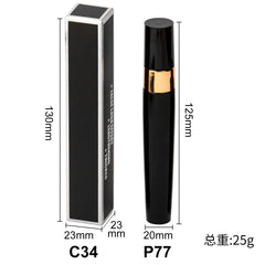 Lápiz labial mate de 24 colores al por mayor, maquillaje de labios duradero, lápiz labial vegano firme.