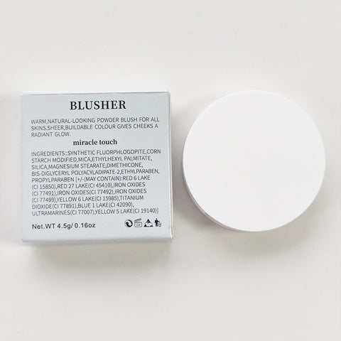 Cruelty Free High Pigment Vegan Custom Logo Shimmer 12 Colors Hot Selling Private Label Waterproof Wholesale Long Lasting Blush