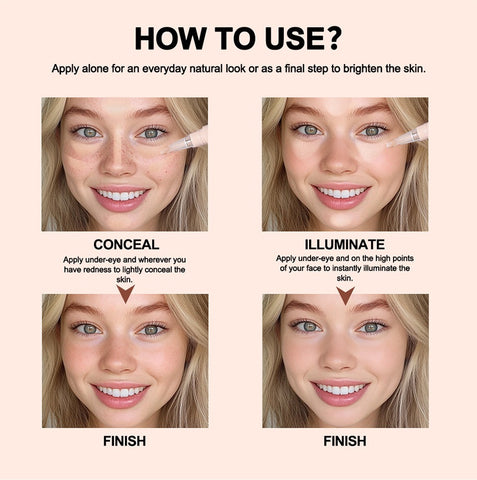 Custom Logo OEM Private Label 14 Colors Longlasting Vegan Organic Cruelty Free Full Coverage Hydrating Concealer Stick with SPF