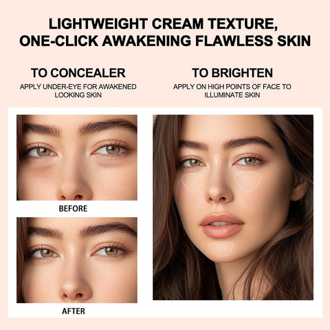 Custom Logo OEM Private Label 14 Colors Longlasting Vegan Organic Cruelty Free Full Coverage Hydrating Concealer Stick with SPF