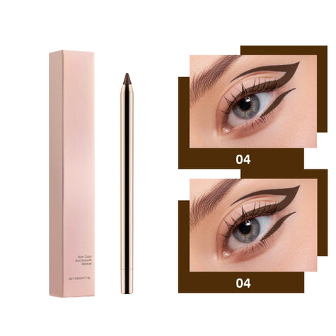 Custom Logo Private Label Makeup Smooth Gradient Eye Liner Waterproof Long Lasting High Pigment Vegan Liquid Eyeliner