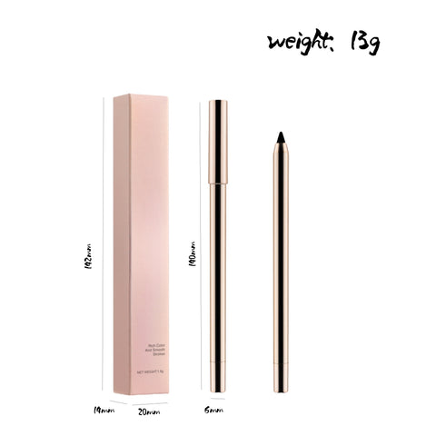 Custom Logo Private Label Makeup Smooth Gradient Eye Liner Waterproof Long Lasting High Pigment Vegan Liquid Eyeliner