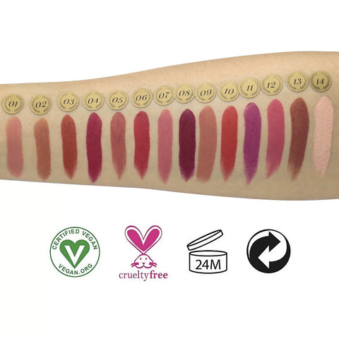 Custom Long Lasting High Quality Matte Lipstick 14 Colors Moisturizing Lipstick Waterproof