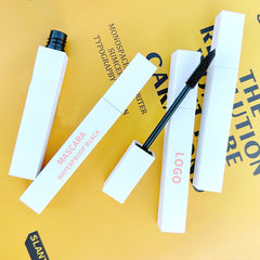 Customizable Vegan Mascara 3D Fibre Cosmetics Boosting Waterproof Black Volume Custom Eye Lash Extensions