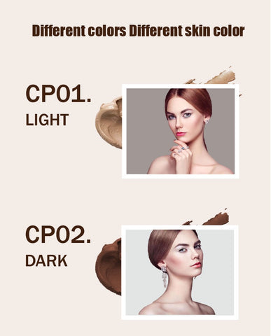 Double End Shading Bronzer Face Concealer Highlighter Makeup Contour Powder 4 Colors Double Head Highlighter Contouring Stick