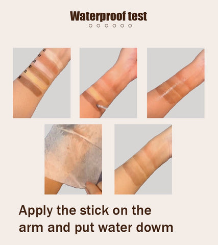 Double End Shading Bronzer Face Concealer Highlighter Makeup Contour Powder 4 Colors Double Head Highlighter Contouring Stick