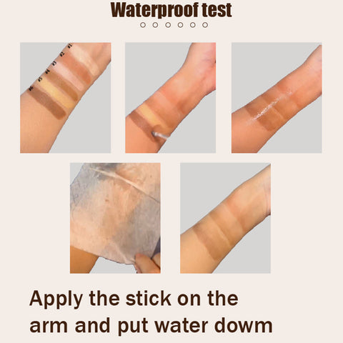 Double End Shading Bronzer Face Concealer Highlighter Makeup Contour Powder 4 Colors Double Head Highlighter Contouring Stick