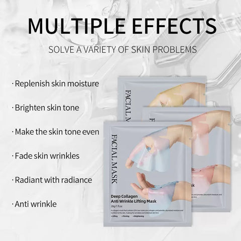 Facial Hydrate Moisturizing Vegan Cruelty Free custom brand Anti Wrinkle Anti-aging Face Mask