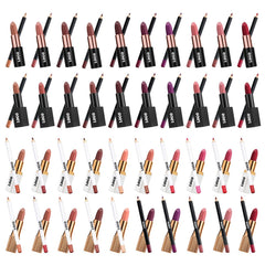 Rouge à lèvres mat longue tenue, 24 couleurs, vente en gros, maquillage végétalien ferme